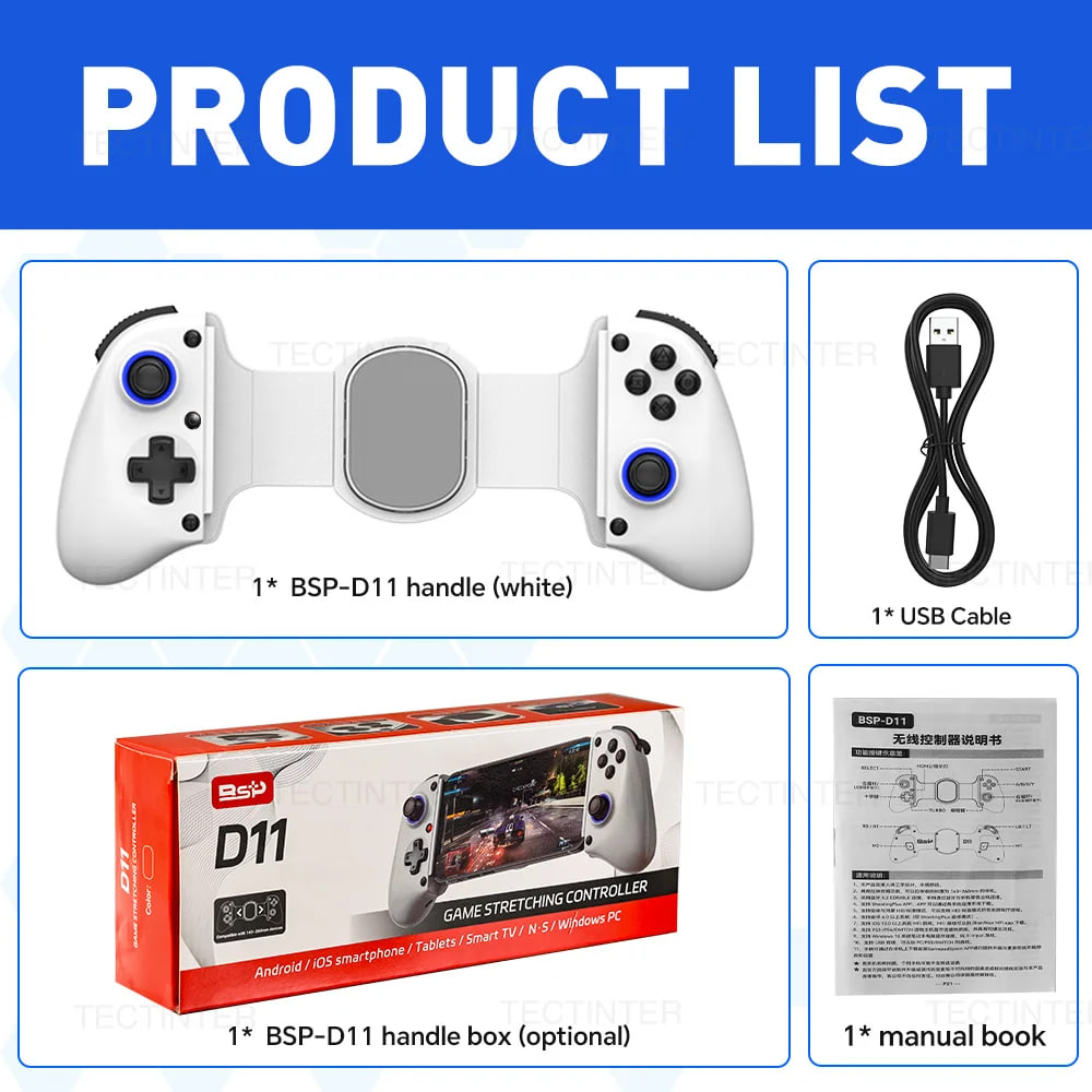 Геймпад BSP-D11 для смартфона, планшета, ПК і Switch - мініатюра 11