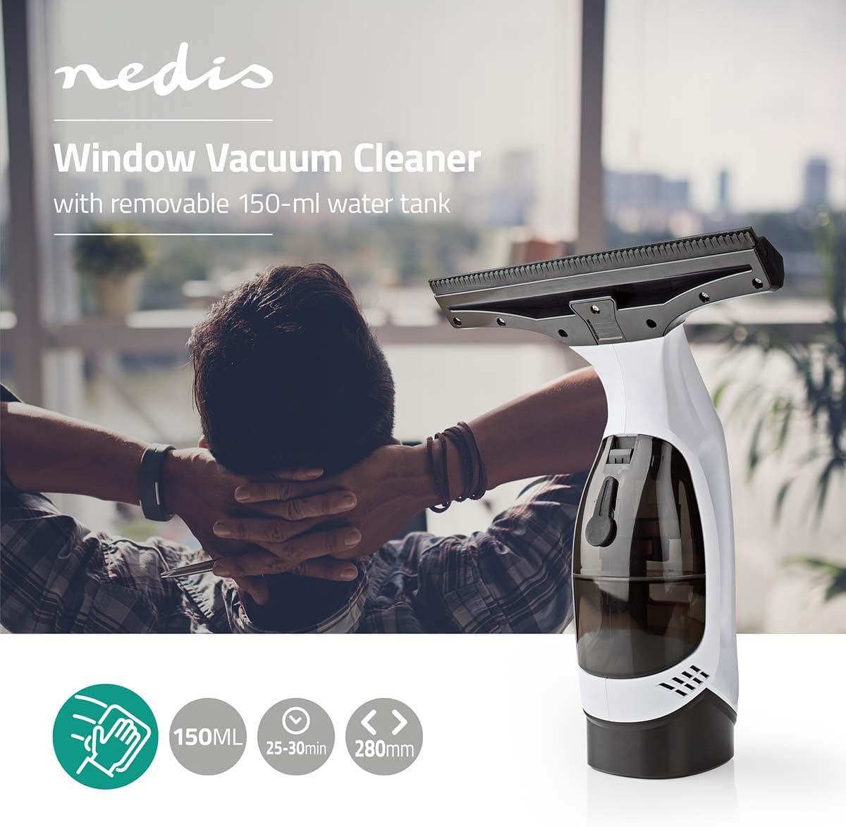 Професійний пилосос для вікон Inspire ∙ Пилосос для миття вікон Inspire дзеркал і автомобільного скла - мініатюра 7