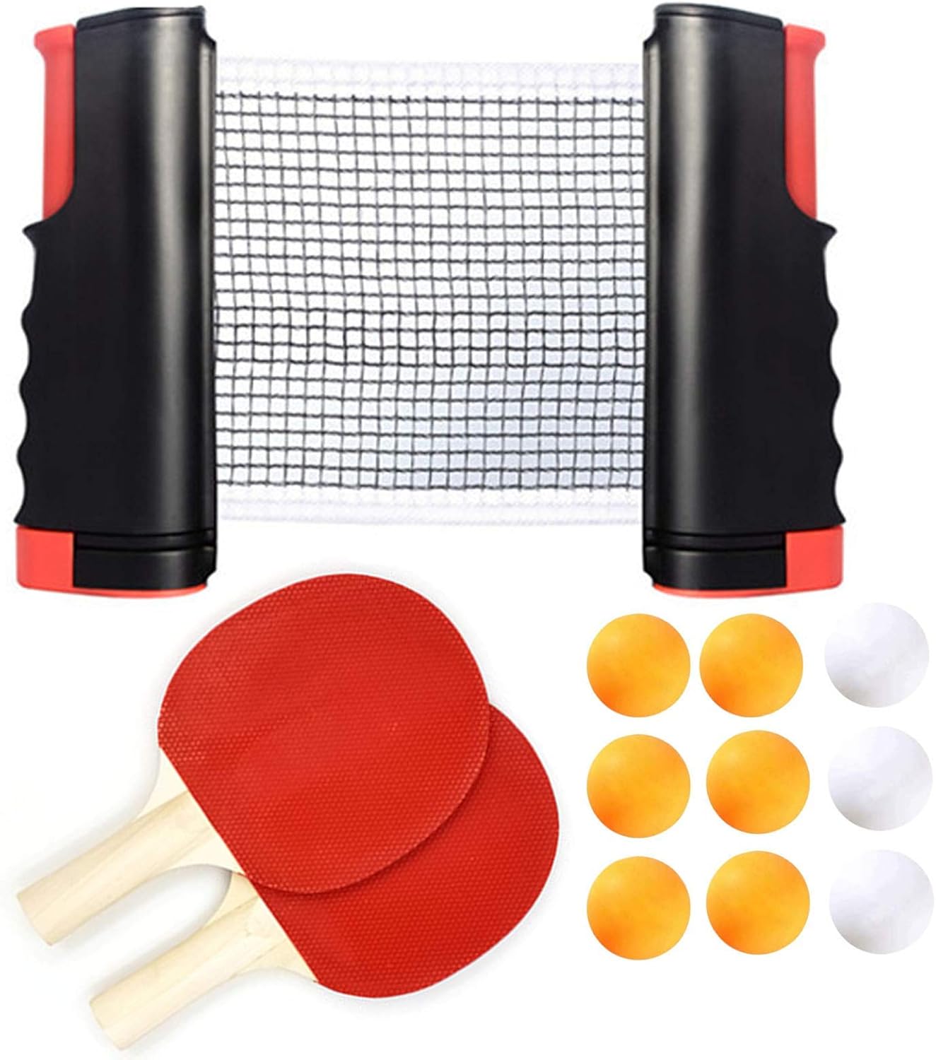 Портативний набір для тренувань з настільного тенісу ∙ Комплект для гри вдома та на вулиці