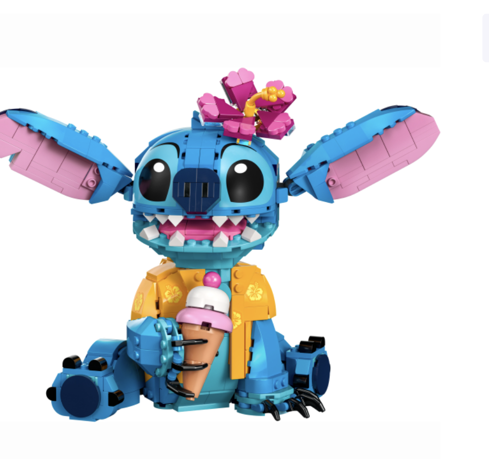 Конструктор LEGO Disney Classic Стіч 730 деталей ∙ Ігровий та демонстраційний набір Стіч LEGO Disney Classic