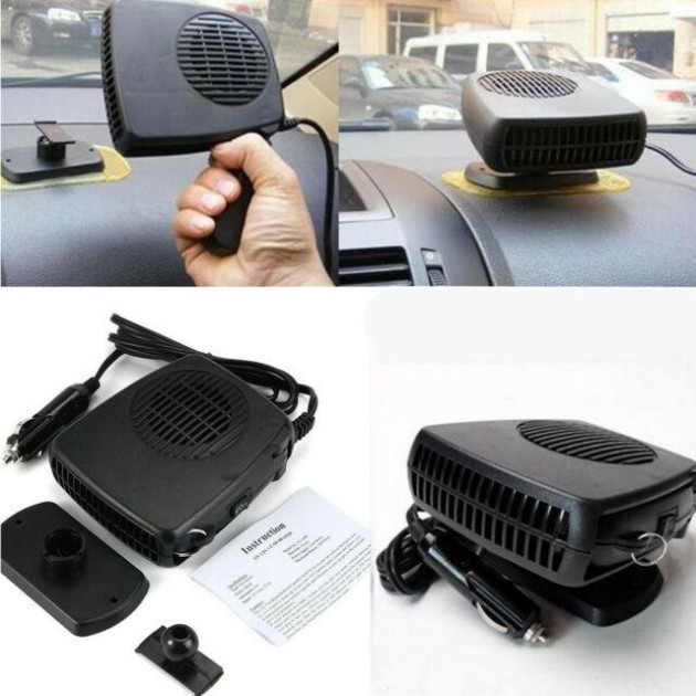 Автомобільний тепловентилятор CAR FAN CF-703 - мініатюра 4