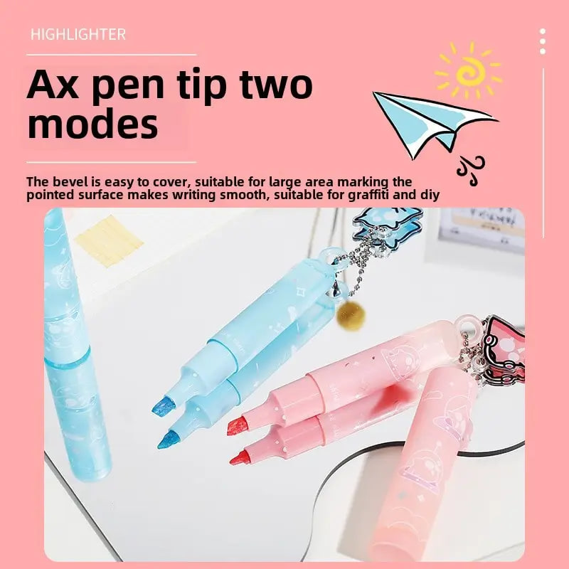 Набір акварельних маркерів NO983-1 для дітей ∙ Акварельні маркери 6 шт 983-1 - мініатюра 5