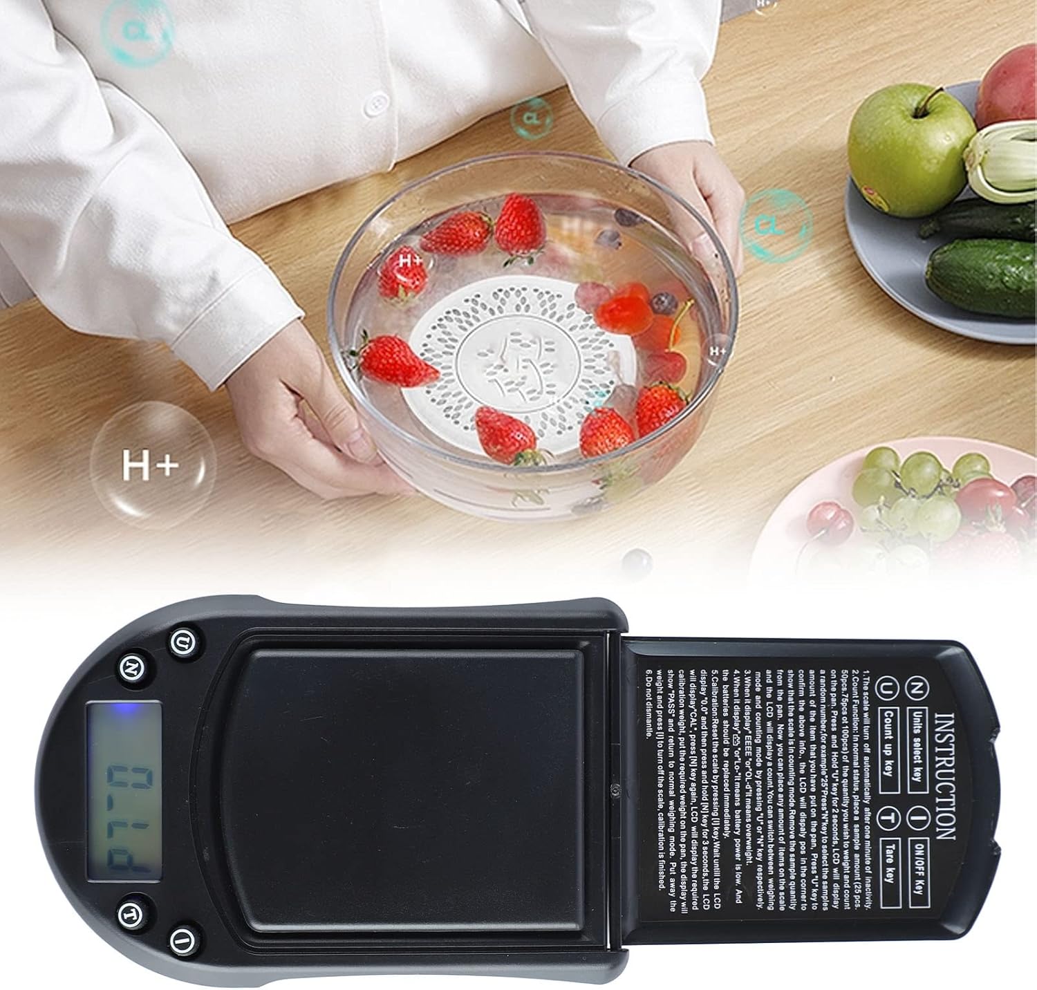 Точні ювелірні ваги P071 0.01 г для дрібних предметів - мініатюра 6