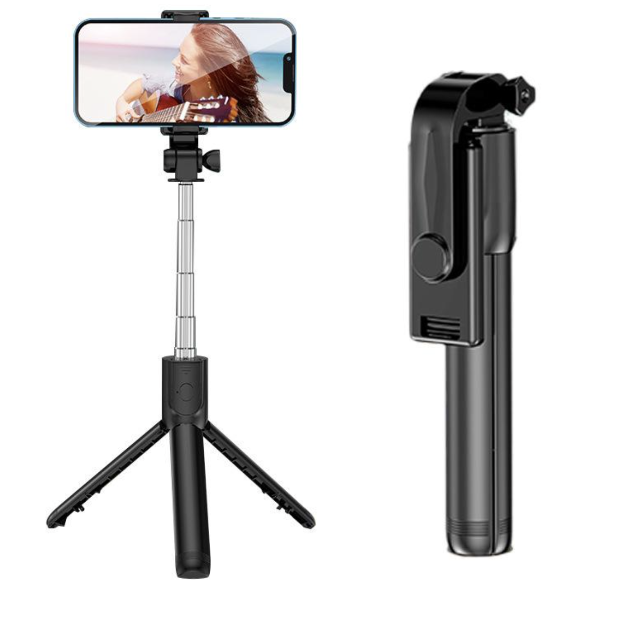 Селфі-палка та штатив DF-01S з Bluetooth пультом дистанційного керування ∙ Багатофункціональний монопод DF-01S з пультом
