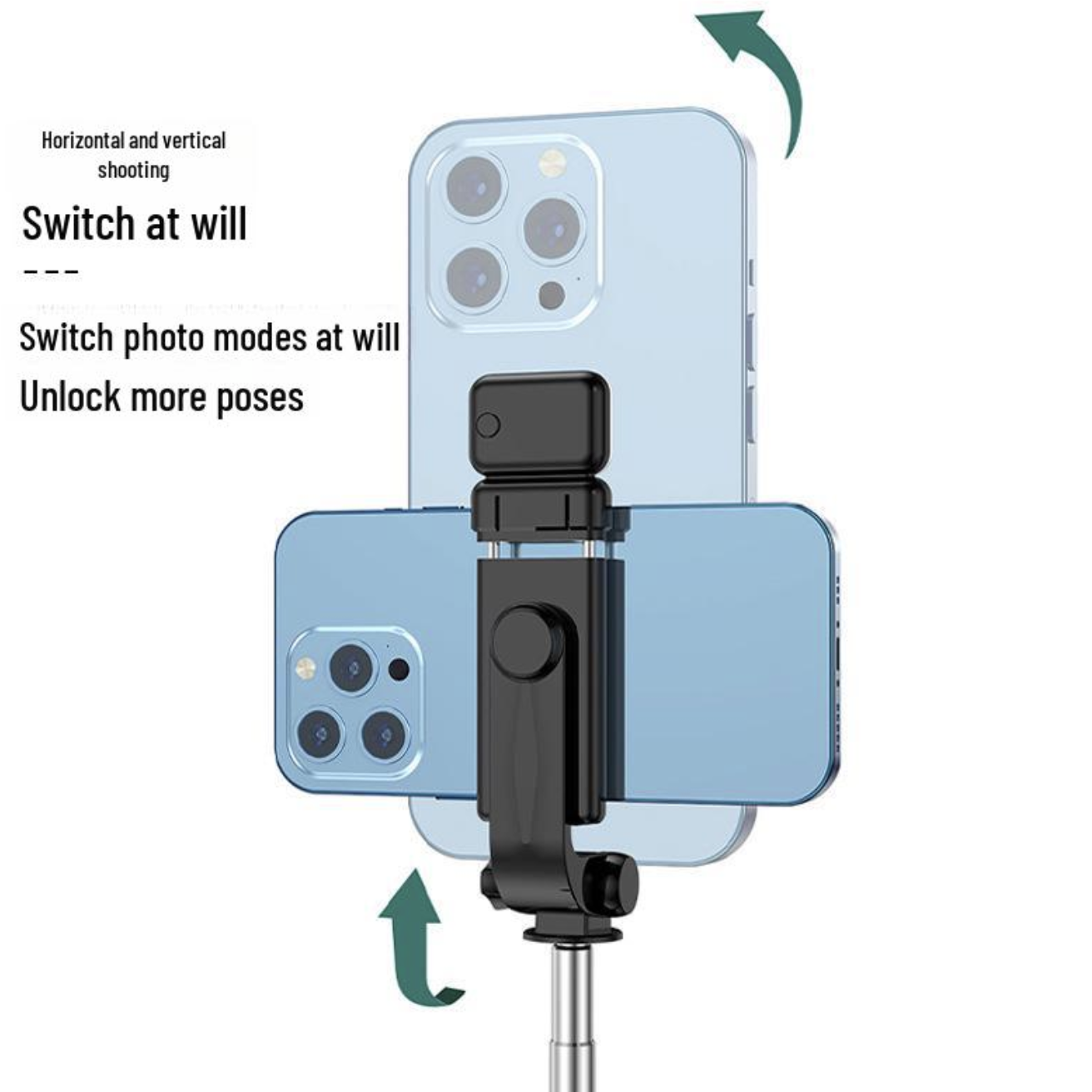 Селфі-палка та штатив DF-01S з Bluetooth пультом дистанційного керування ∙ Багатофункціональний монопод DF-01S з пультом - мініатюра 6