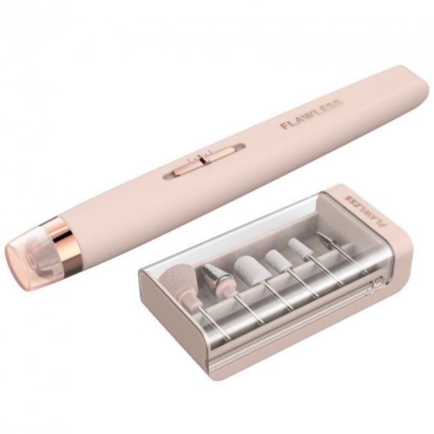 Фрезер домашній портативний для манікюру та педикюру Flawless Salon Nails - мініатюра 8