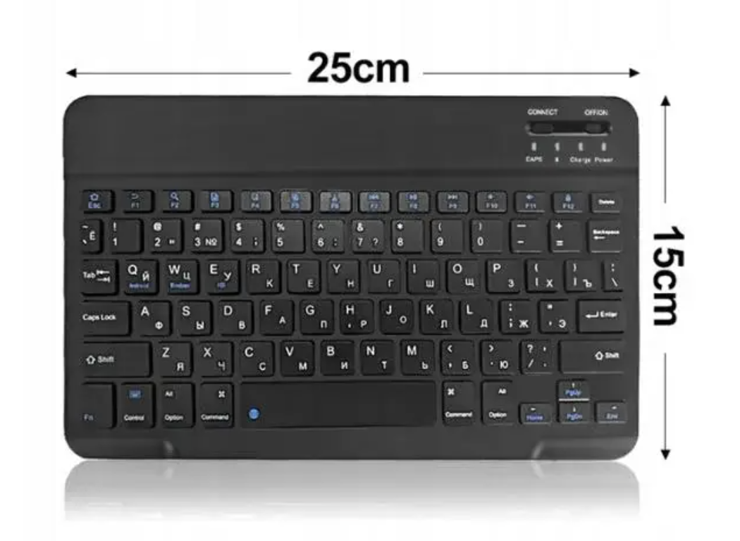 Бездротова клавіатура з мишкою для планшета XL-5370 для роботи та навчання ∙ Комплект Keyboard XL-5370 клавіатура + мишка Bluetooth з USB-приймачем - мініатюра 8