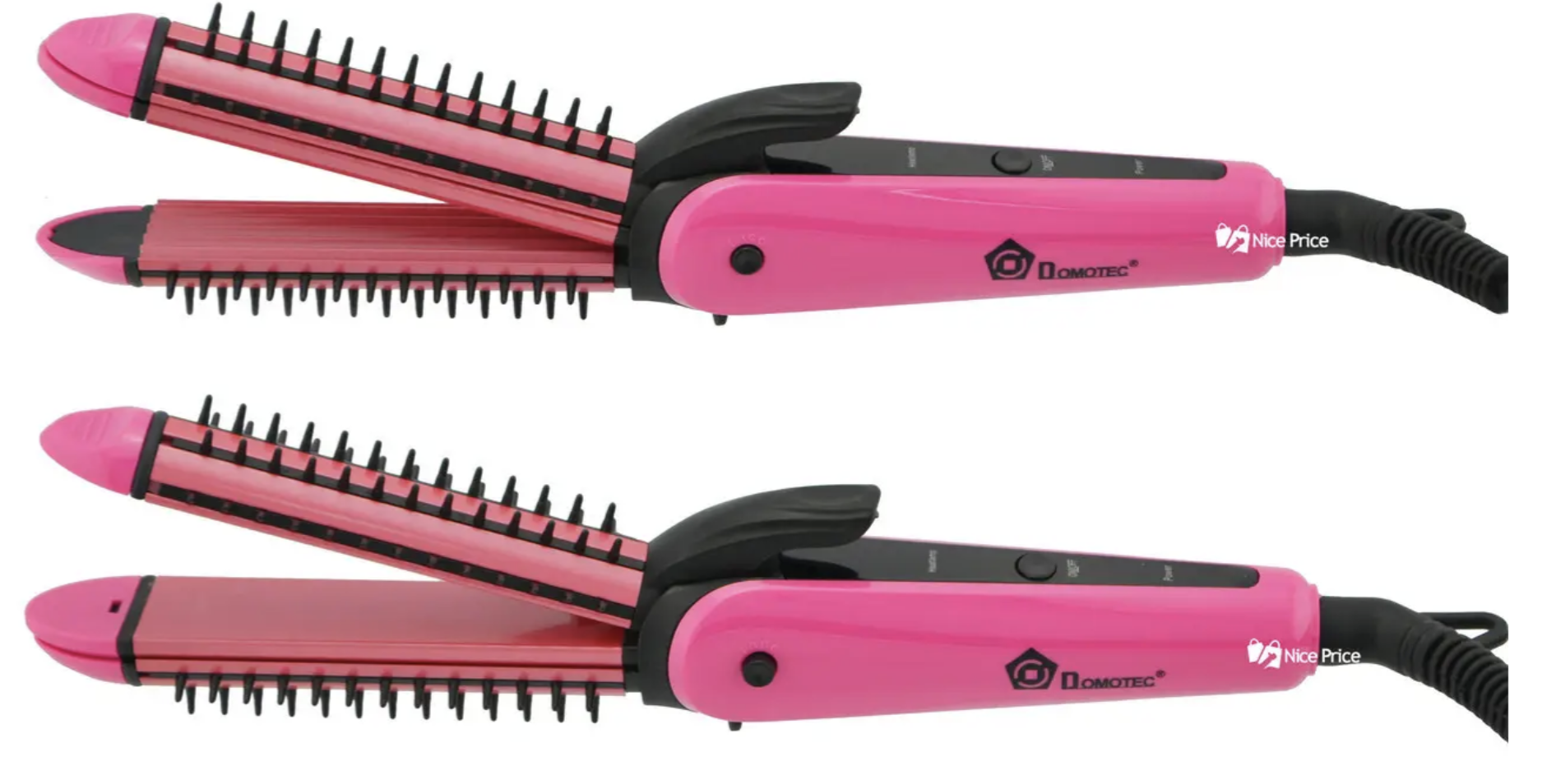 Багатофункціональні трійні щипці-утюжок 3 в 1 MS-4906 25W для укладки волосся ∙ Щипці MS-4906 3в1 для щоденного створення образу