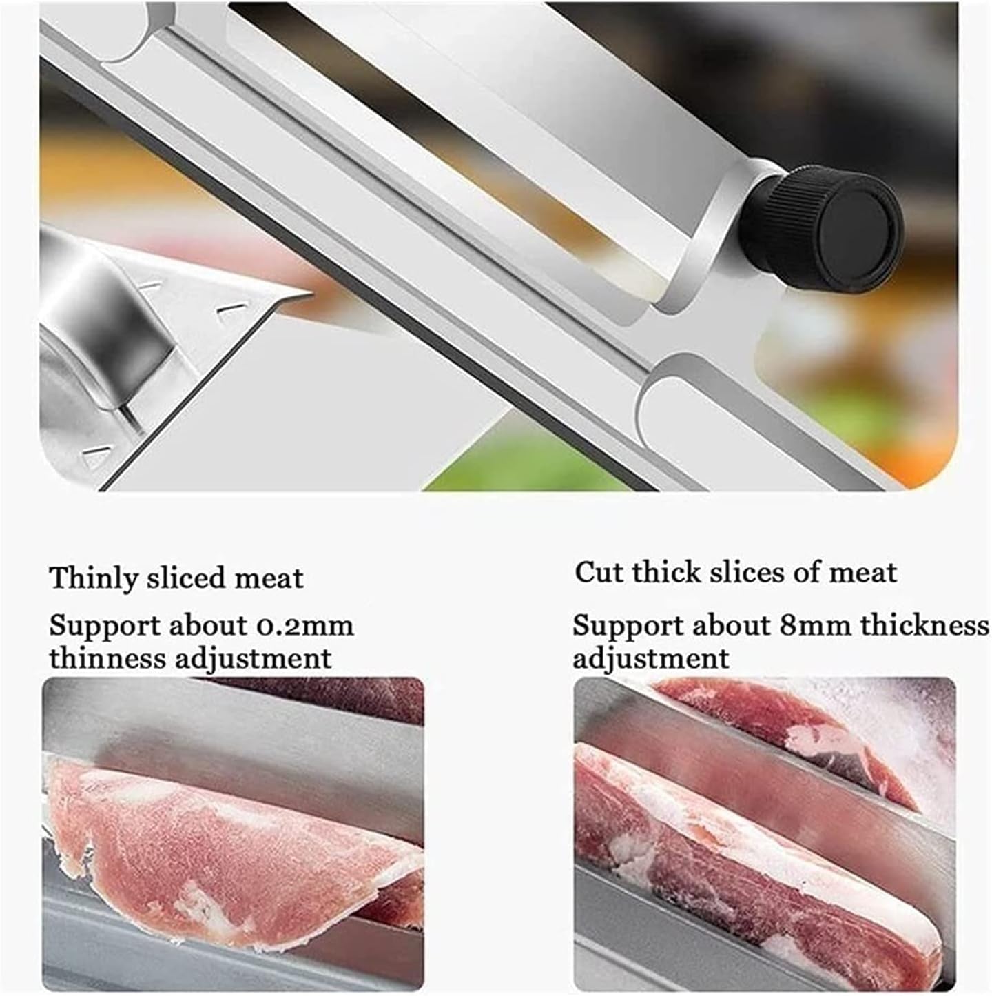 Слайсер для тонкої нарізки м’яса LY-619 для дому ∙ Ломтерізка для м’ясних виробів LY-619 - мініатюра 4