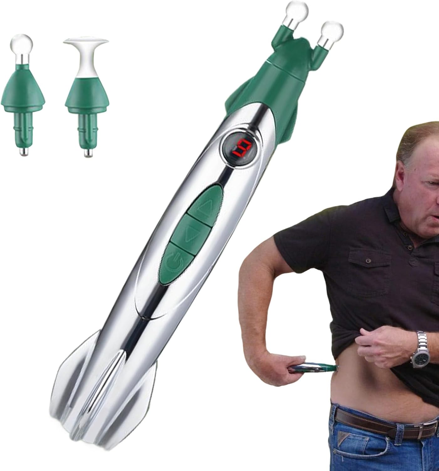 Портативний електронний масажер Elite Massage Rocket ∙ Ручний імпульсний масажер Elite Massage Rocket для зняття болю - мініатюра 6