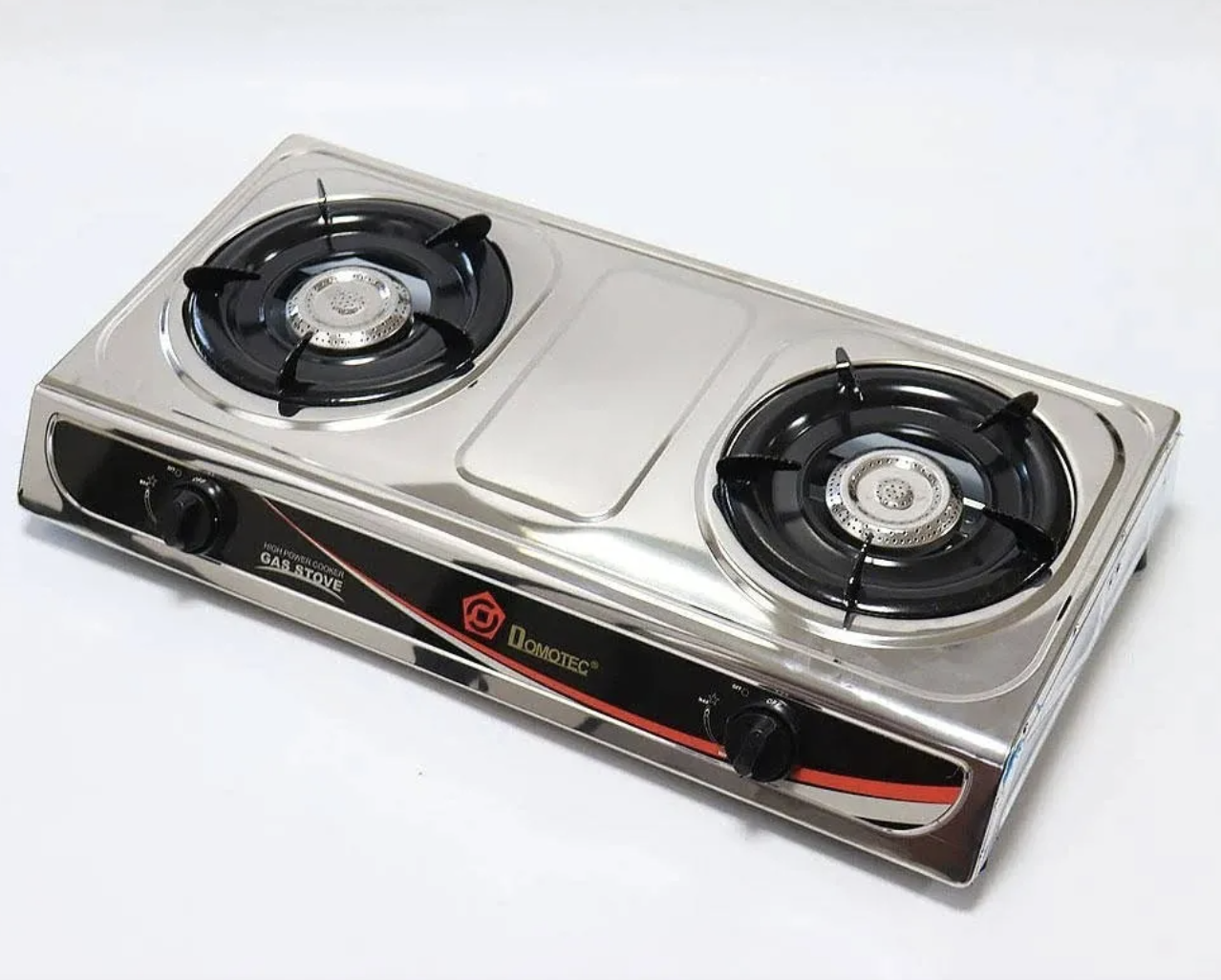 Настільна плита двоконфоркова MS 6606 з нержавіючої сталі ∙ Газова плита MS-6606 на 2 конфорки - мініатюра 4