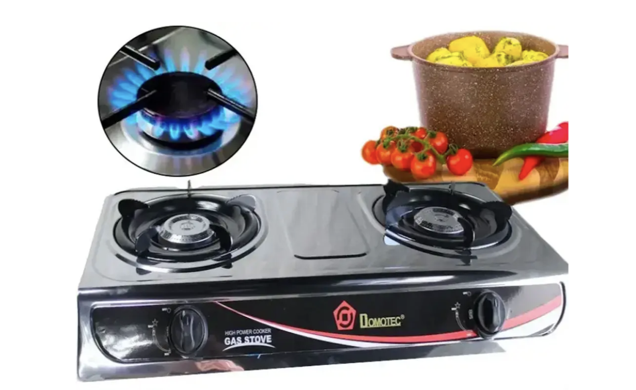 Настільна плита двоконфоркова MS 6606 з нержавіючої сталі ∙ Газова плита MS-6606 на 2 конфорки - мініатюра 6