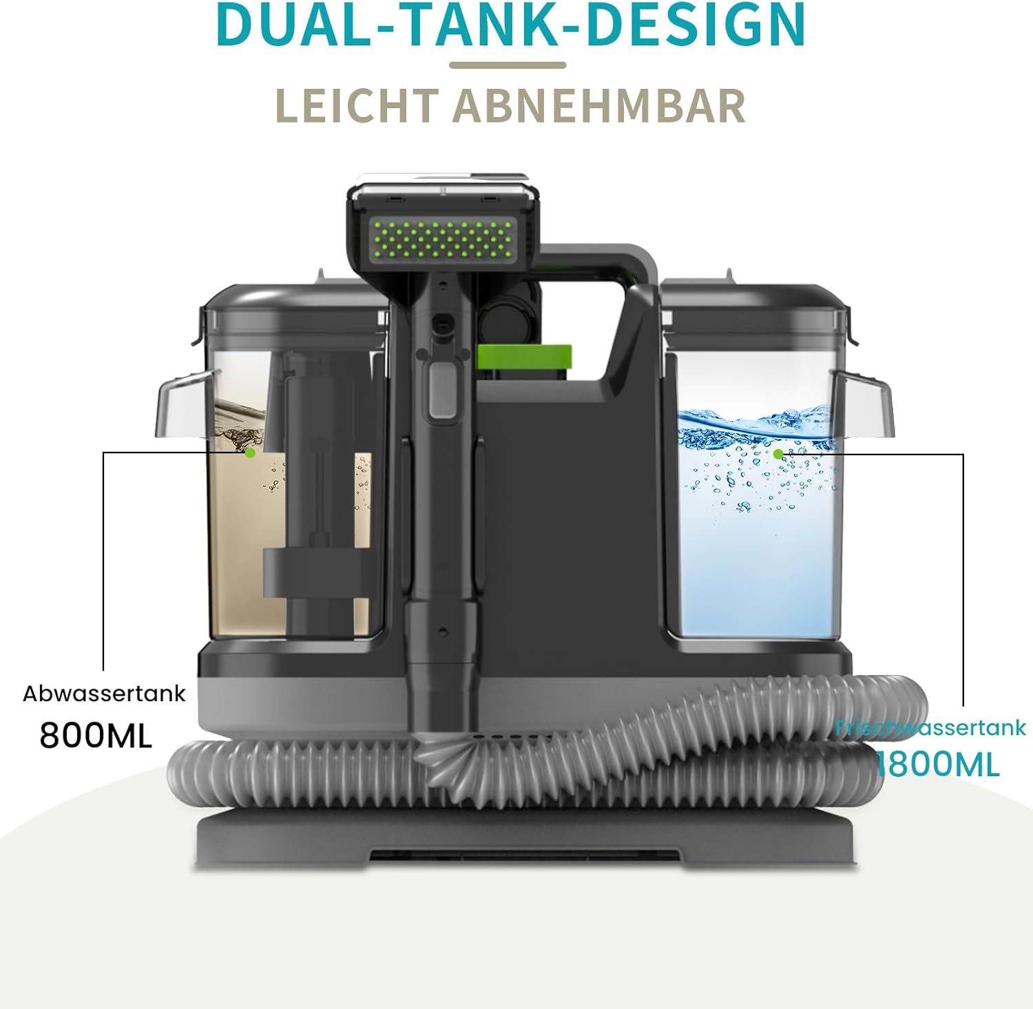 Моющий пылесос пятновыводитель Germatic M-332-B ∙ Пылесос пятновыводитель для ковров Germatic M-332-B - мініатюра 5