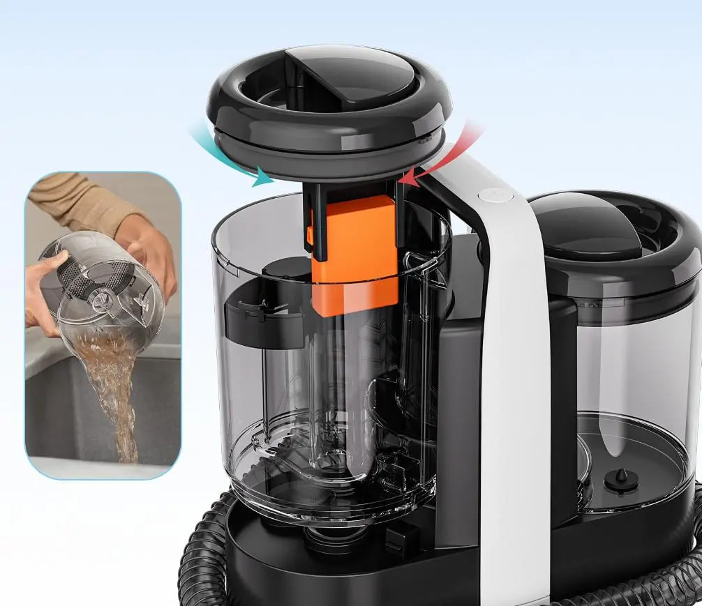 Миючий пилосос-пятновивідник Germatic JSC-501 для килимів ∙ Пилосос миючий Germatic JSC-501 для очищення диванів - мініатюра 2