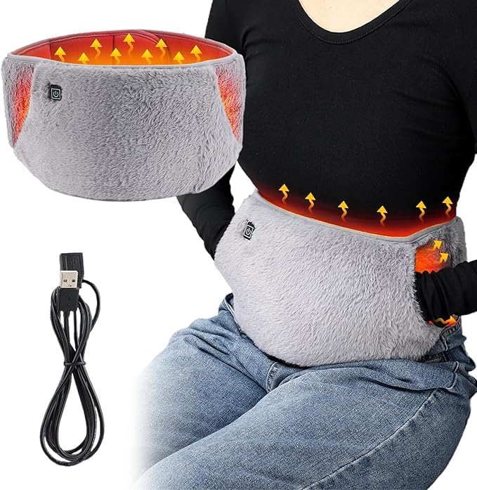 Пояс електричний для обігріву поясу та функцією грілки для рук від USB ∙ Електричний поясний ремінь з підігрівом USB XL-1518 Електричний поясний ремінь XL-1518 — це багатофункціон - мініатюра 3