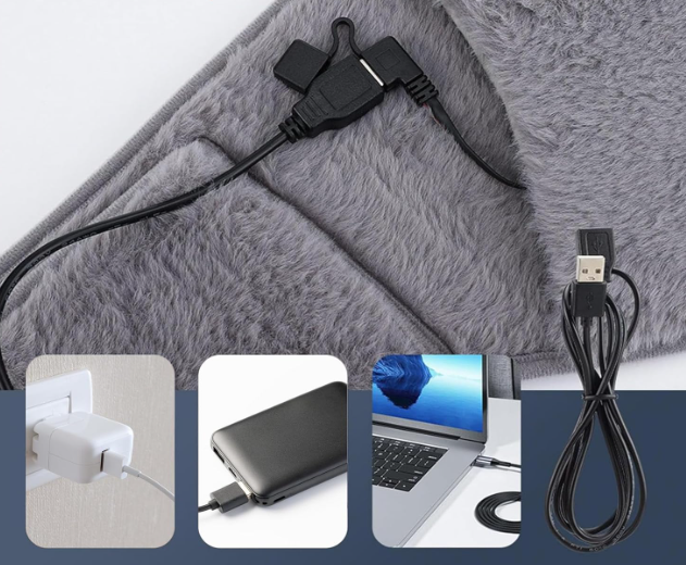 Пояс електричний для обігріву поясу та функцією грілки для рук від USB ∙ Електричний поясний ремінь з підігрівом USB XL-1518 Електричний поясний ремінь XL-1518 — це багатофункціон - мініатюра 11