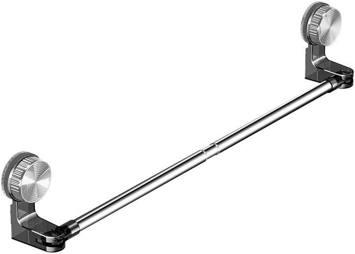 Телескопічна вішалка для рушників та предметів ∙ Вішалка-полиця на присосках - мініатюра 2