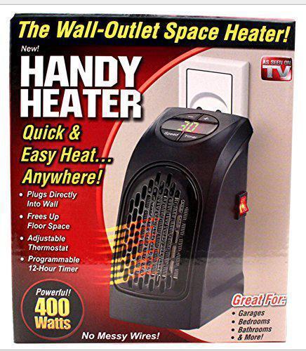 Портативний обігрівач Handy Heater ∙ Міні - дуйка дуйчик у розетку Хенді-хітер 12622 - мініатюра 3