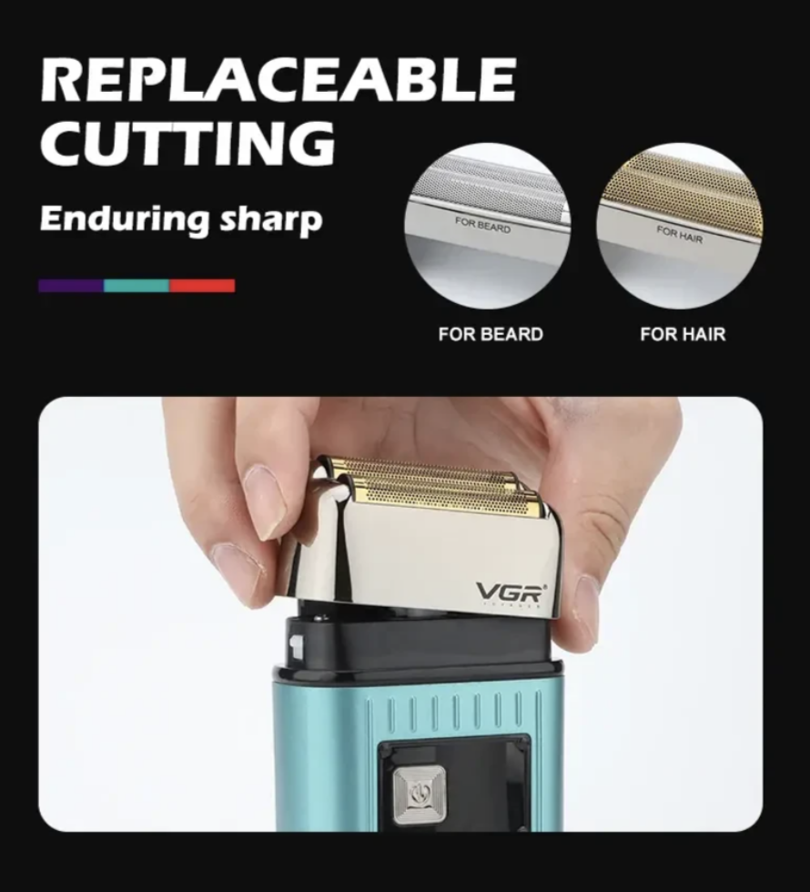 Електробритва VGR V-357 для гоління та стрижки волосся ∙ Бритва VGR V-357 для дому - мініатюра 3