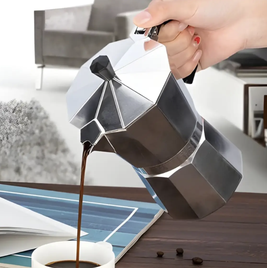 Гейзерна кавоварка UNIQUE UN-1913 на 9 порцій ∙ Гейзер UNIQUE UN-1913 для дому 405 мл - мініатюра 7