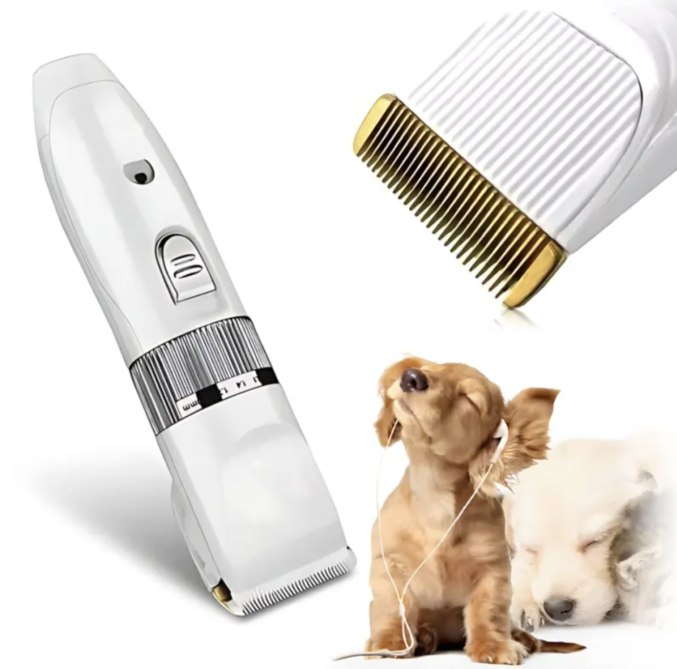 Машинка для стрижки тварин GEMEI GM-634 Pet ∙ Професійний грумер GM-634 Pet з керамічними ножами - мініатюра 10