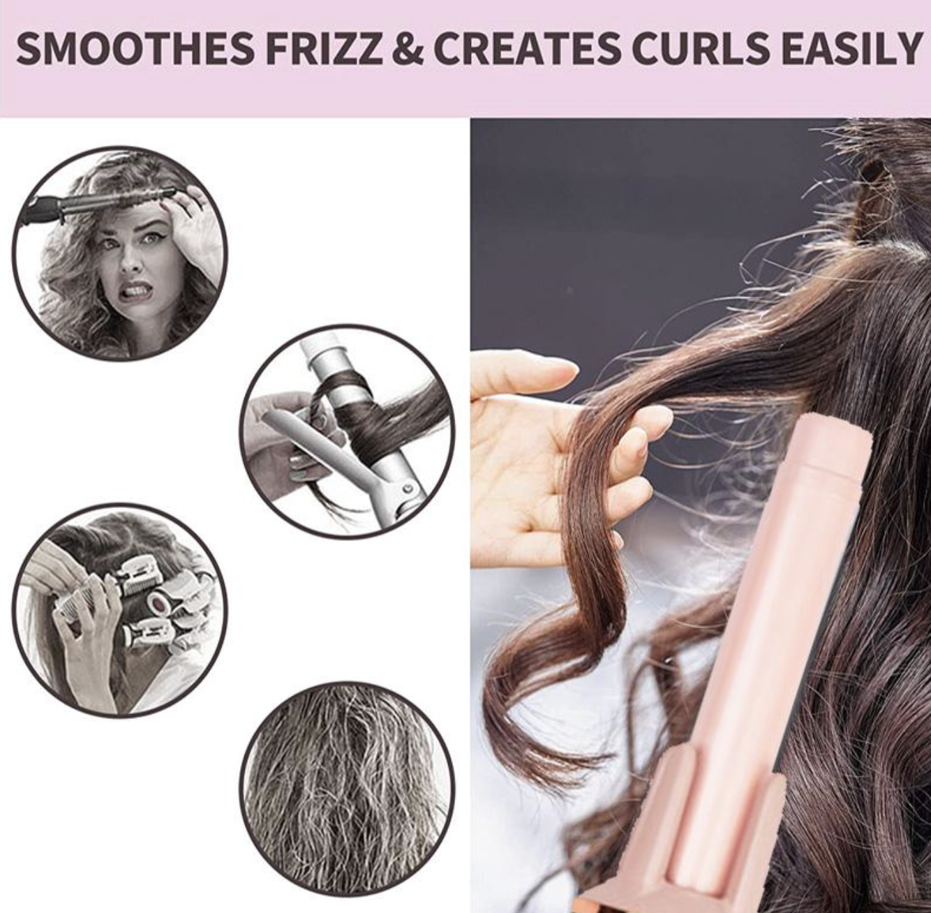 Плойка професійна Hair Curler LY-884 ∙ Професійні електричні LY-884 щипці для завивки волосся - мініатюра 9