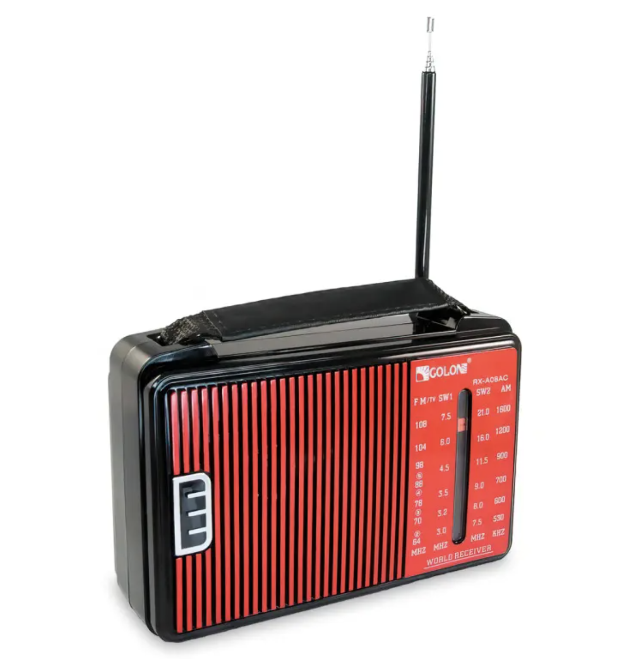 Портативний радіоприймач GOLON RX-A08 AC від мережі 220В ∙ Радіоприймач GOLON RX-A08 на батарейках - мініатюра 5