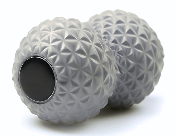 Фітнес-ролик із подвійним масажним м’ячем 16×9 см ∙ Набір для масажу ND-5274 - мініатюра 7