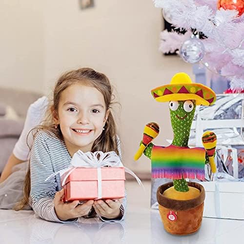 Інтерактивна іграшка Говорящий кактус для дітей ∙ Кактус мексиканець від USB в одежі - мініатюра 5