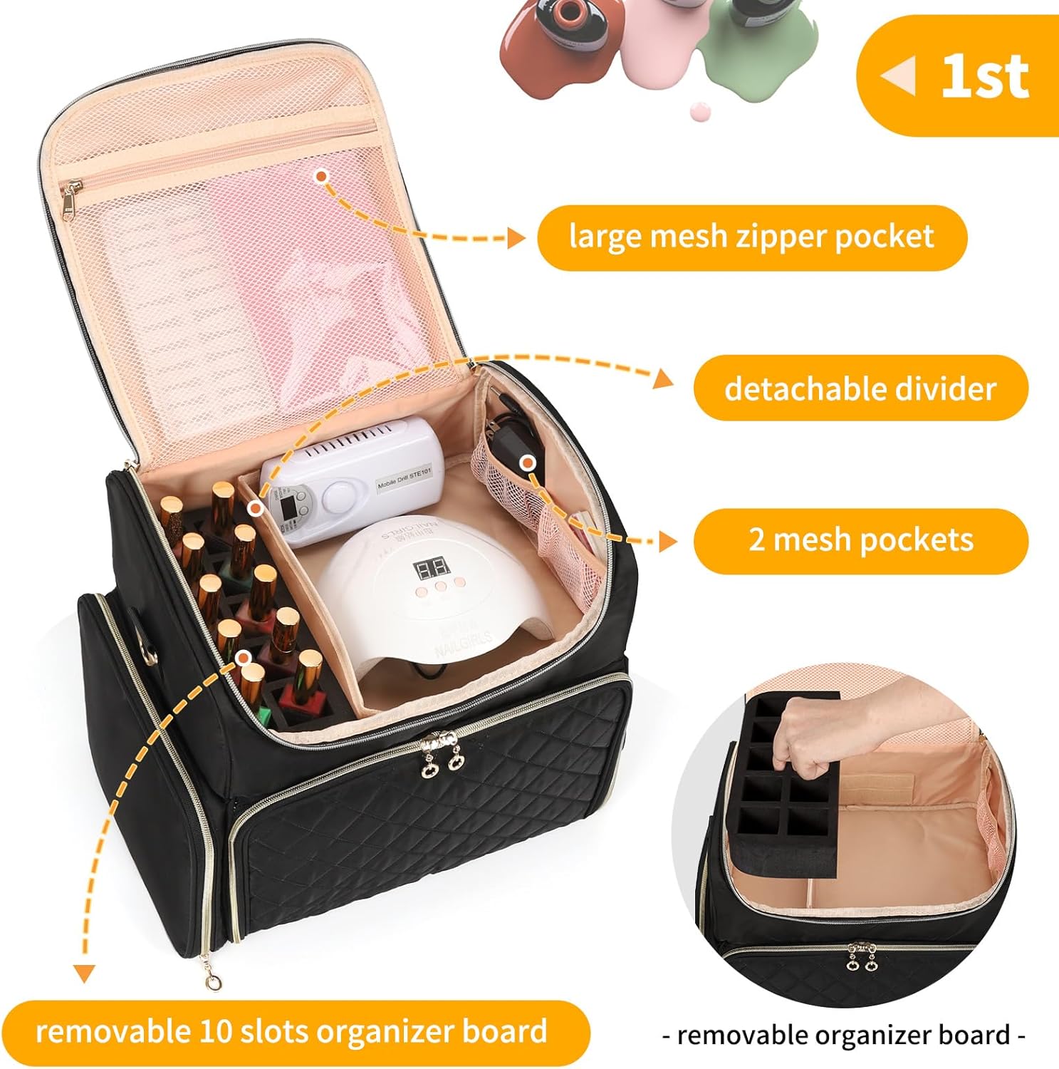 Органайзер для манікюру та косметики Catling ∙ Сумка-органайзер для косметики - мініатюра 6