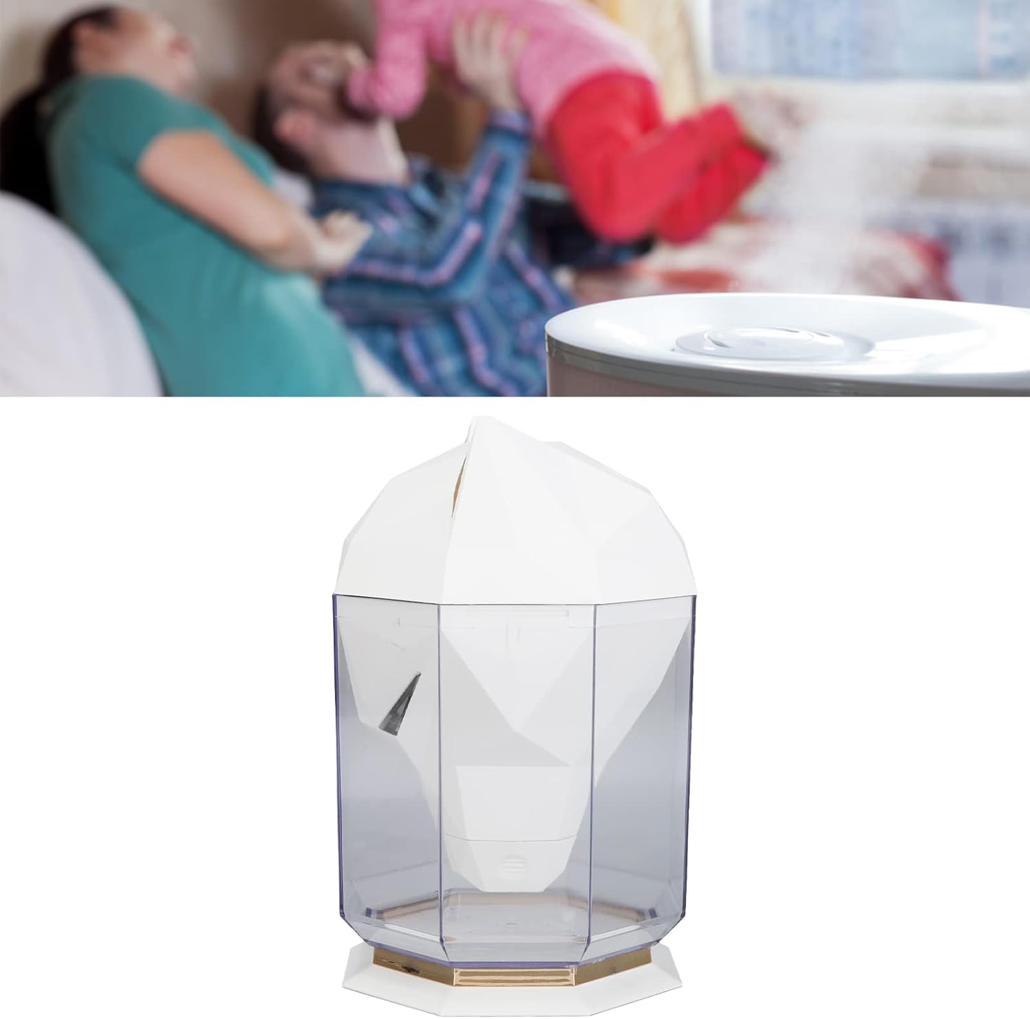 Портативний зволожувач повітря Kinscoter Guardian Wolf SH-L162 ∙ Зволожувач повітря у вигляді голови вовка 650 мл - мініатюра 2