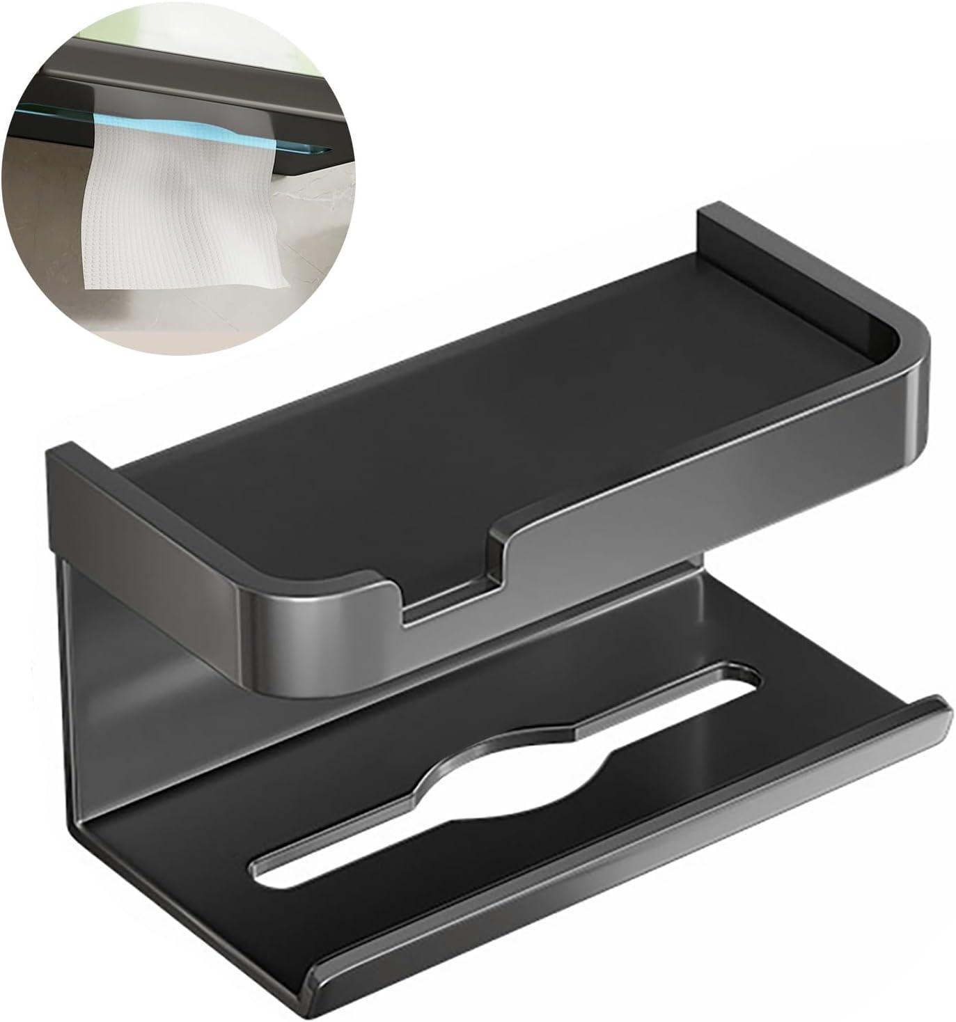 Контейнер для серветок, туалетного паперу, настінний органайзер LY-963 ∙ Настінний органайзер LY-963 для серветок і паперу - мініатюра 6