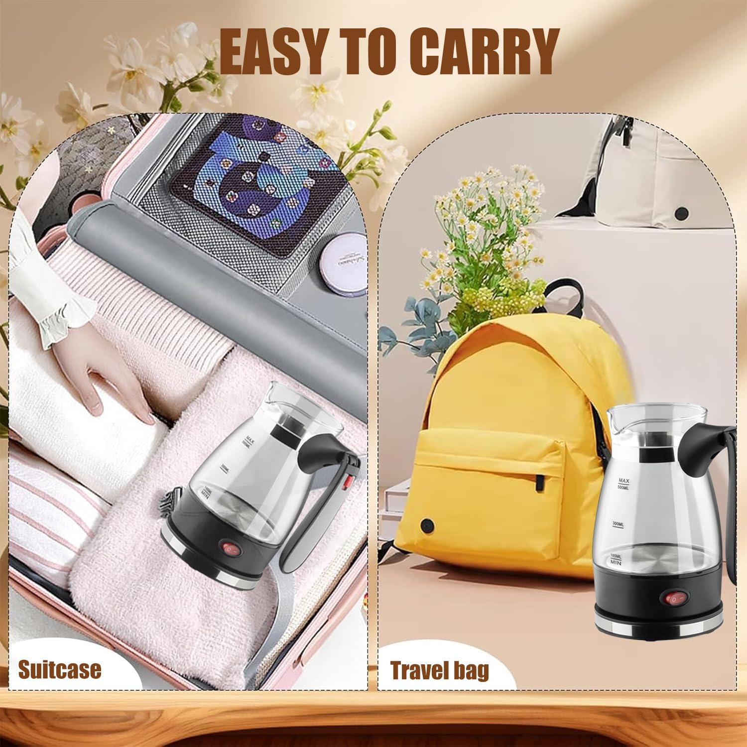 Електричний кавоварка R-128 0,5 л 600 Вт ∙ Компактна кавоварка R-128 для дому - мініатюра 6