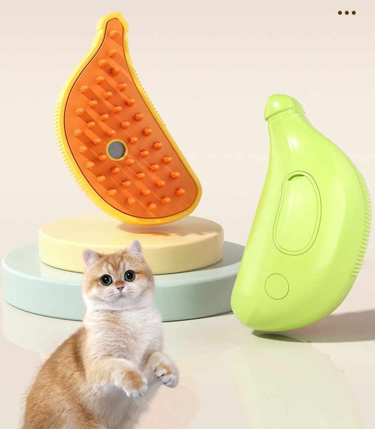 Парова щітка PET SPRAY BRUSH для вичісування вовни собак та котів з розпилювачем - мініатюра 6