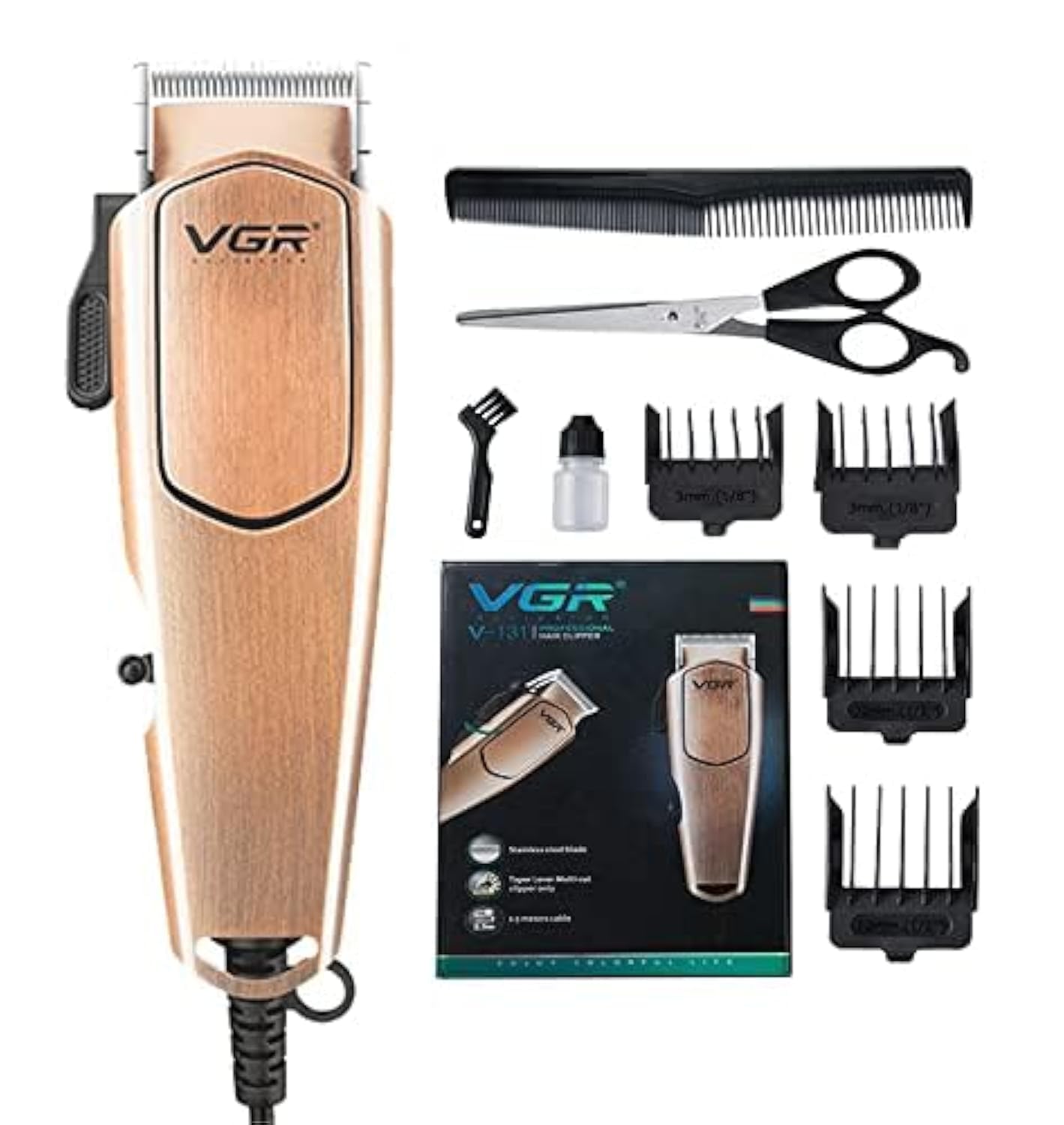 Професійна машинка для стрижки GR V-131 ∙ Машинка для стрижки VGR V-131