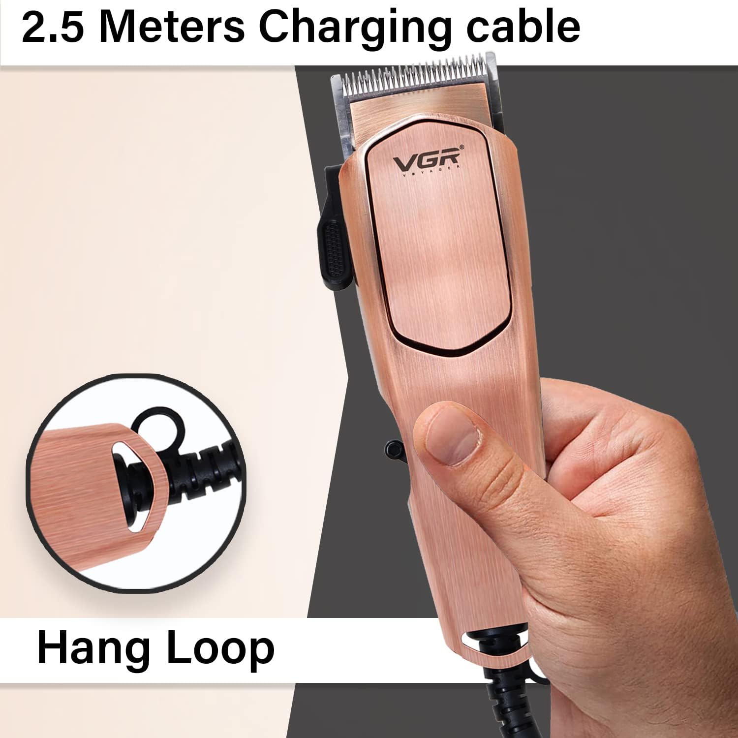 Професійна машинка для стрижки GR V-131 ∙ Машинка для стрижки VGR V-131 - мініатюра 5