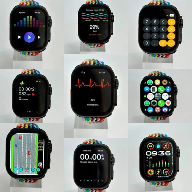 Смарт-годинник Ultra з набором Power Bank з MagSafe MVP-135 ∙ Розумний годинник Smart Watch MVP-135 Ultra - мініатюра 4