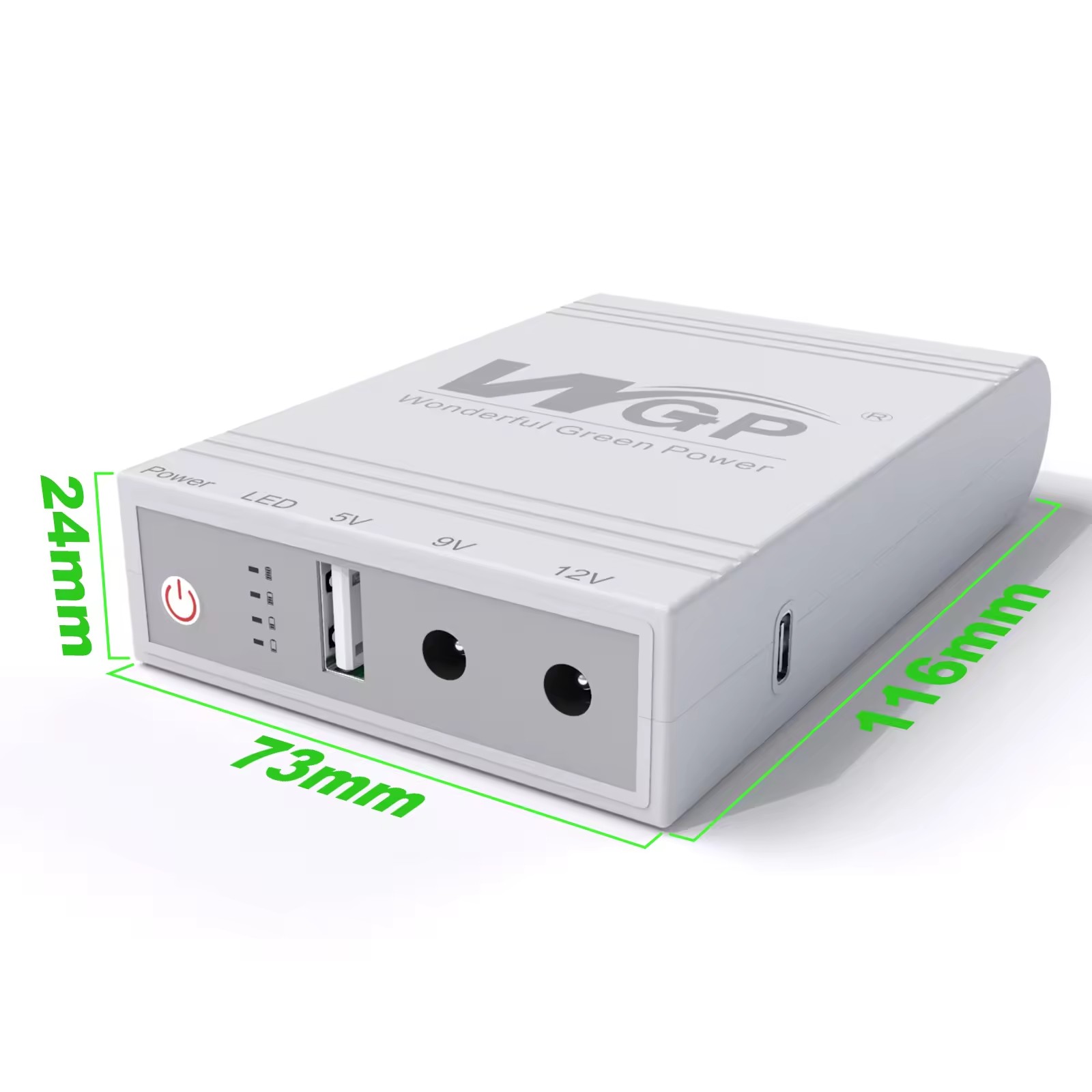 Джерело безперебійного живлення UPS WGP-103 для роутера/модему 10400 mAh - мініатюра 6