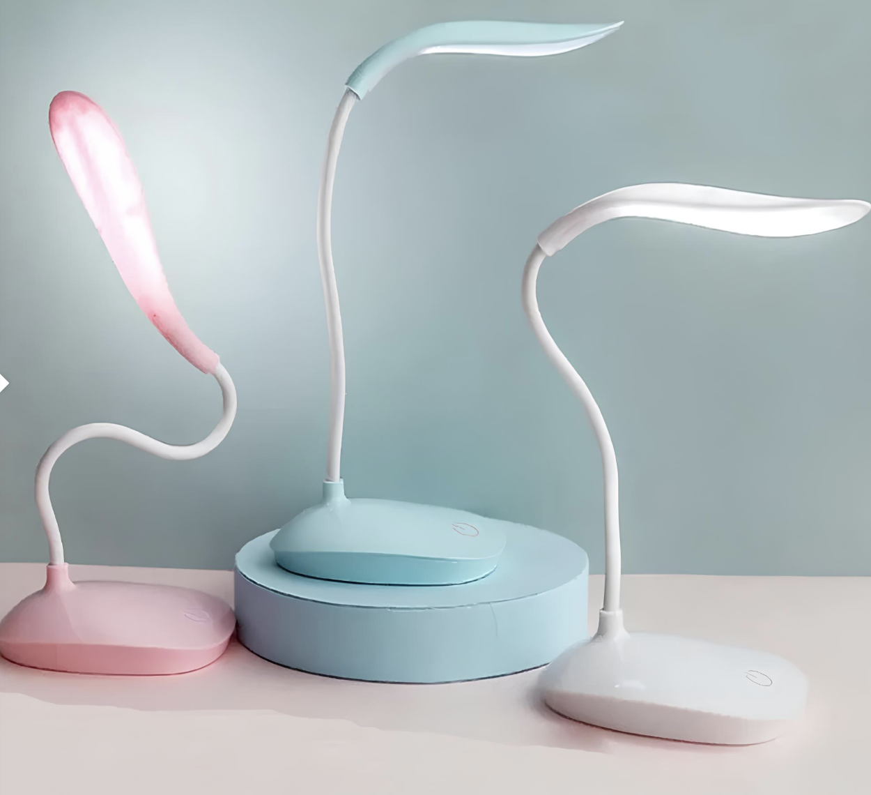 Світлодіодна настільна лампа з USB та 3 рівнями яскравості ∙ Настільна LED-лампа USB з сенсорним керуванням - мініатюра 5