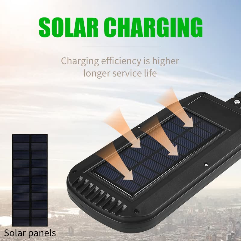 Прожектор LED настенный CL-728 сенсорный уличный с солнечной панелью и пультом ∙ Уличный солнечный светильник CL-728 с датчиком движения и пультом - мініатюра 3