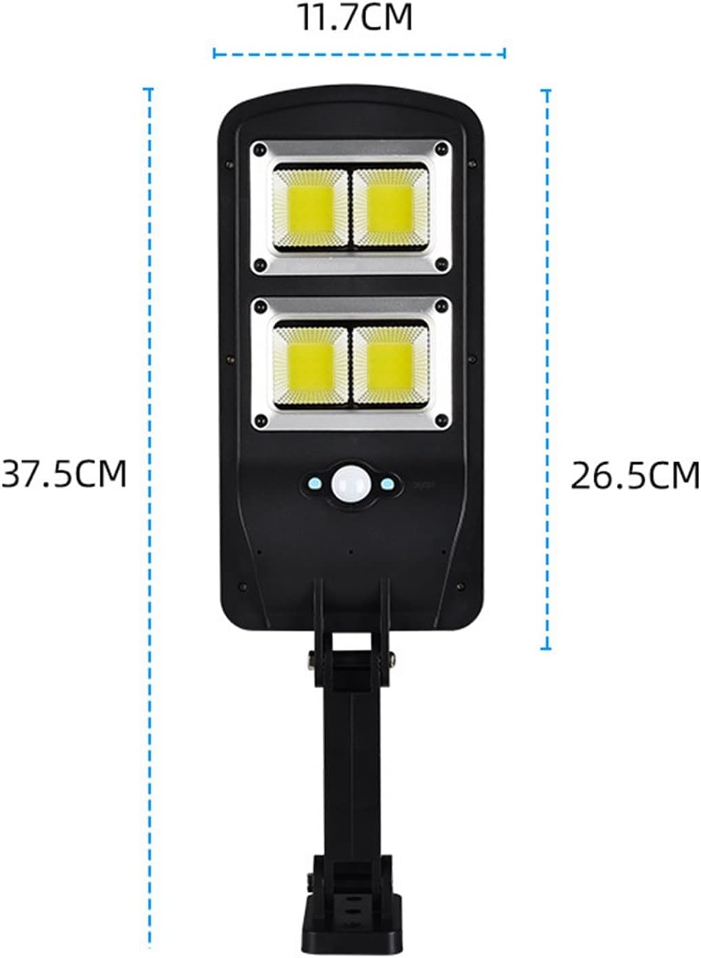 Прожектор LED настінний LL-68T сенсорний вуличний із сонячною панеллю та пультом ∙ Вуличний LED-прожектор LL-68T із сонячною батареєю та пультом - мініатюра 4