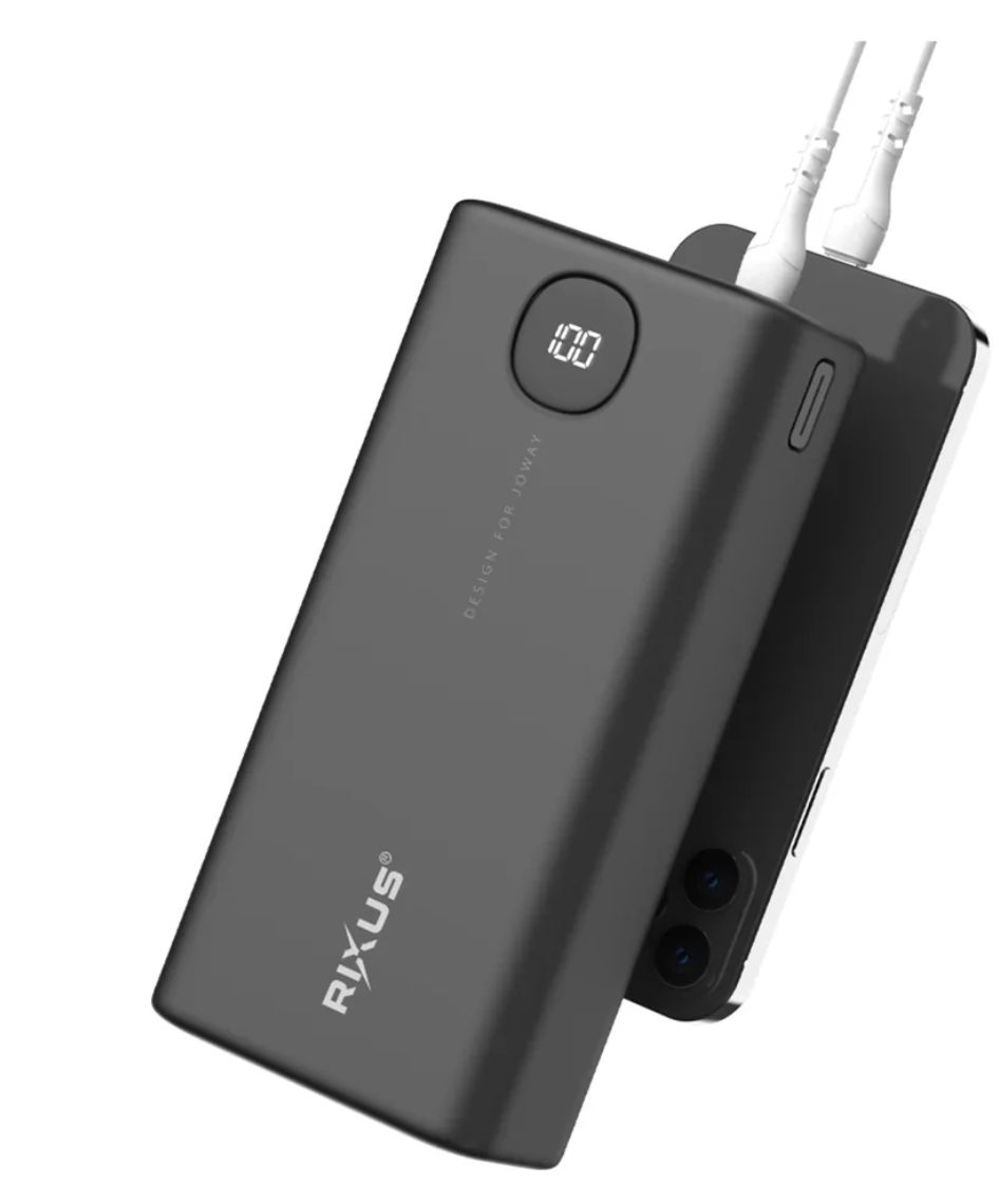 Універсальна мобільна батарея Power Bank 40000 mAh RIXUS RXPB40 22.5W ∙ Повербанк RIXUS RXPB40 PD22.5W - мініатюра 5