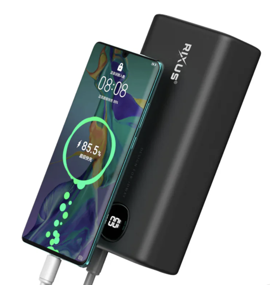 Універсальна мобільна батарея Power Bank 40000 mAh RIXUS RXPB40 22.5W ∙ Повербанк RIXUS RXPB40 PD22.5W - мініатюра 6