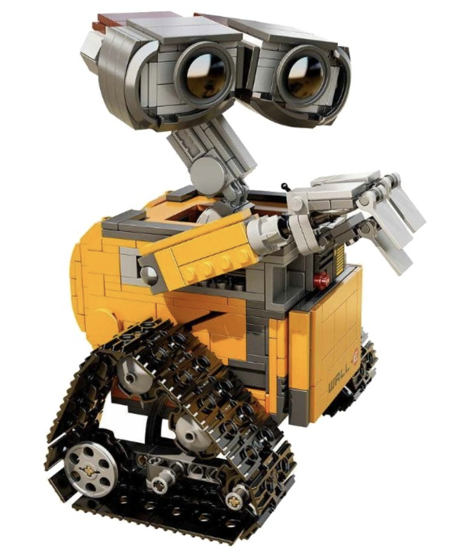 Конструктор робот Валлі WALL-E 687 деталей з рухомими руками та колесами ∙ 3D конструктор Будівельні Блоки Робот Валлі 687 деталей - мініатюра 7