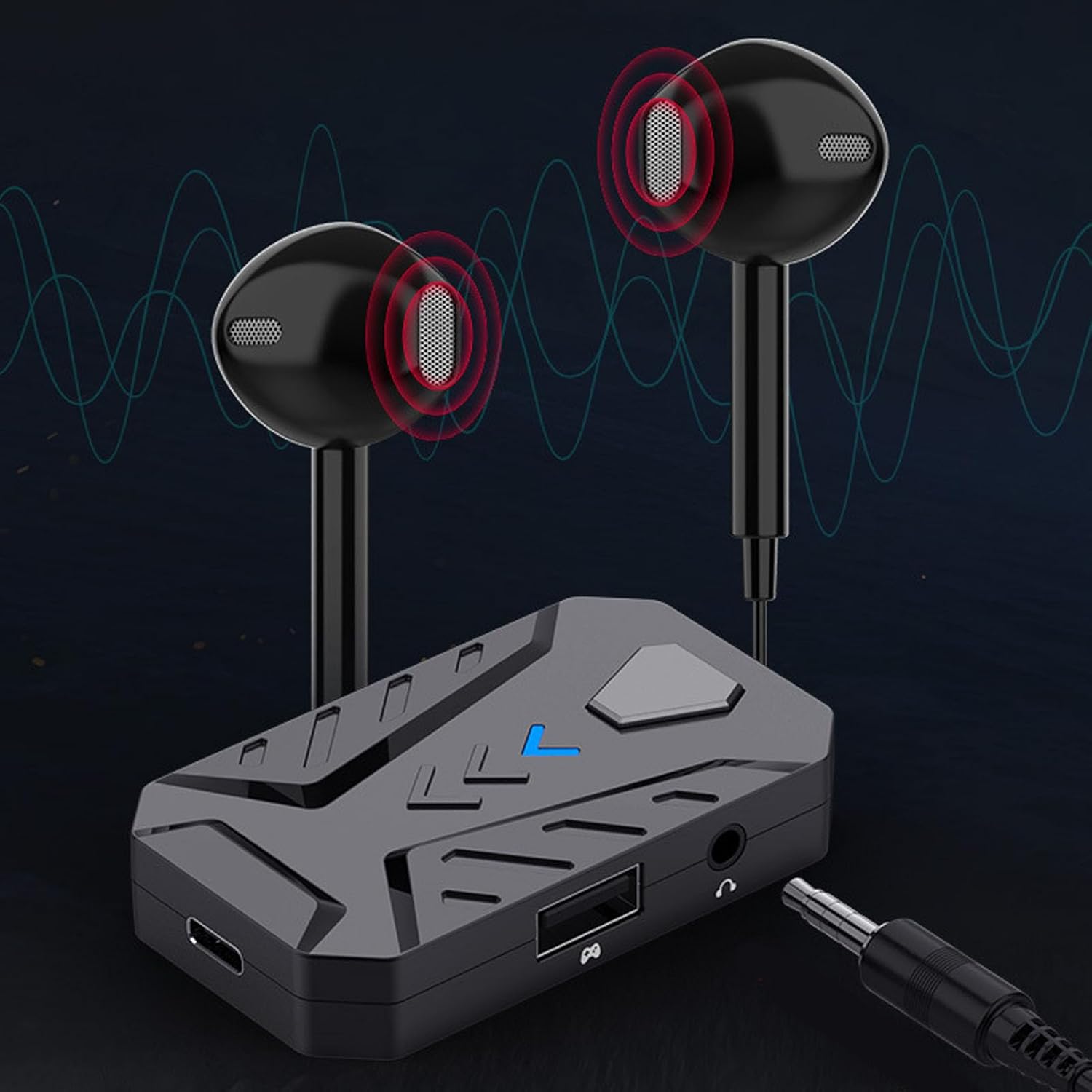 Набір клавіатури та миші з трьох частин Mix Pro ∙ Клавіатура та миша Mix Pro з RGB-підсвіткою та адаптером - мініатюра 3