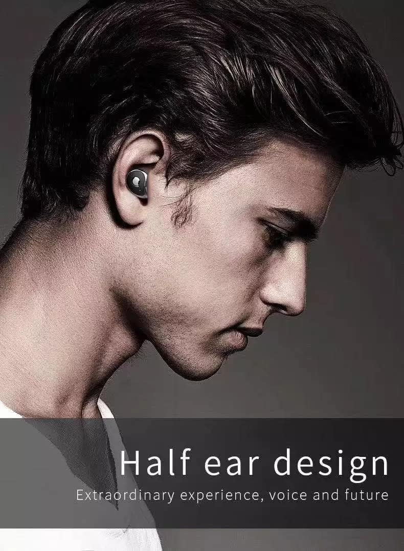 Бездротові Bluetooth-наушники MDR HBQ SE6 TWS ∙ Наушники TWS HBQ SE6 бездротові легкі кристально чистий звук - мініатюра 6