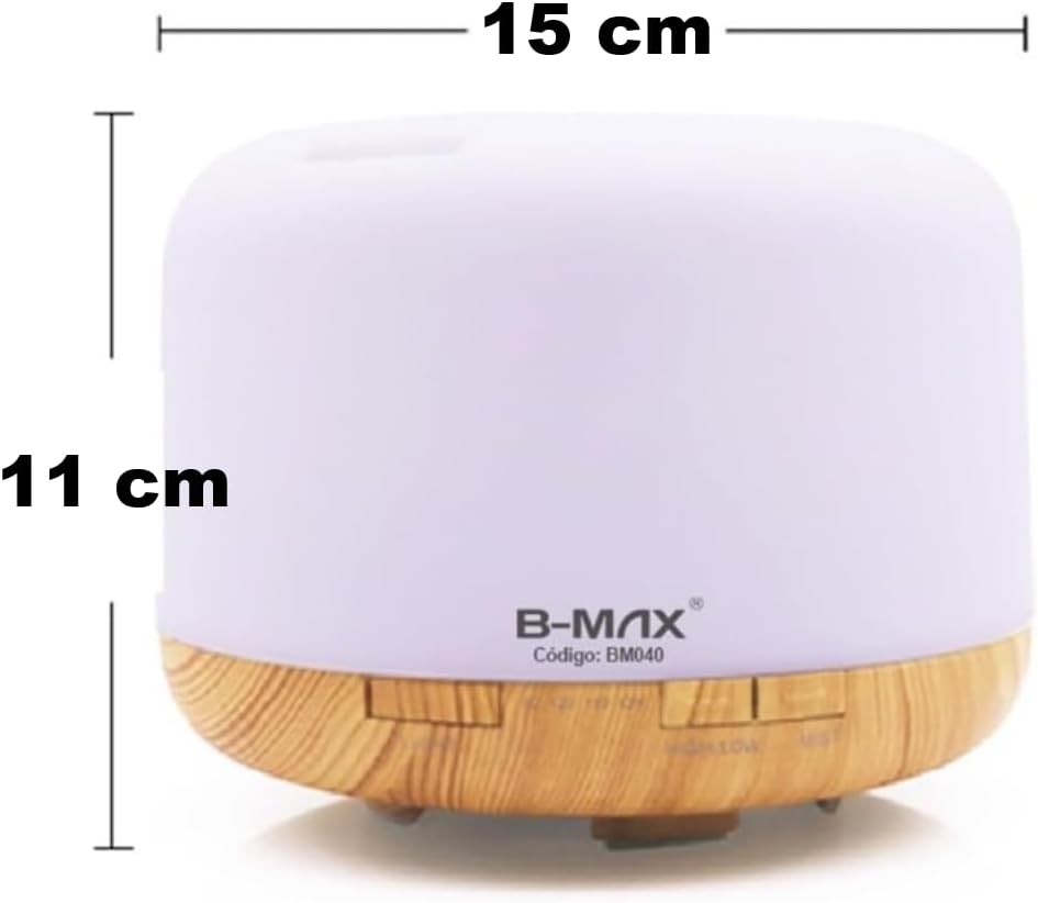 Зволожувач повітря очищувач 3в1 ультразвуковий безшумний аромадифузор 700 мл ∙ Портативний зволожувач VMHouse з LED-нічником для дому - мініатюра 2