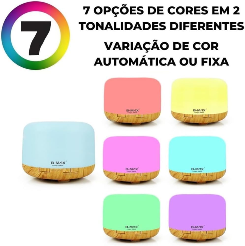 Зволожувач повітря очищувач 3в1 ультразвуковий безшумний аромадифузор 700 мл ∙ Портативний зволожувач VMHouse з LED-нічником для дому - мініатюра 7