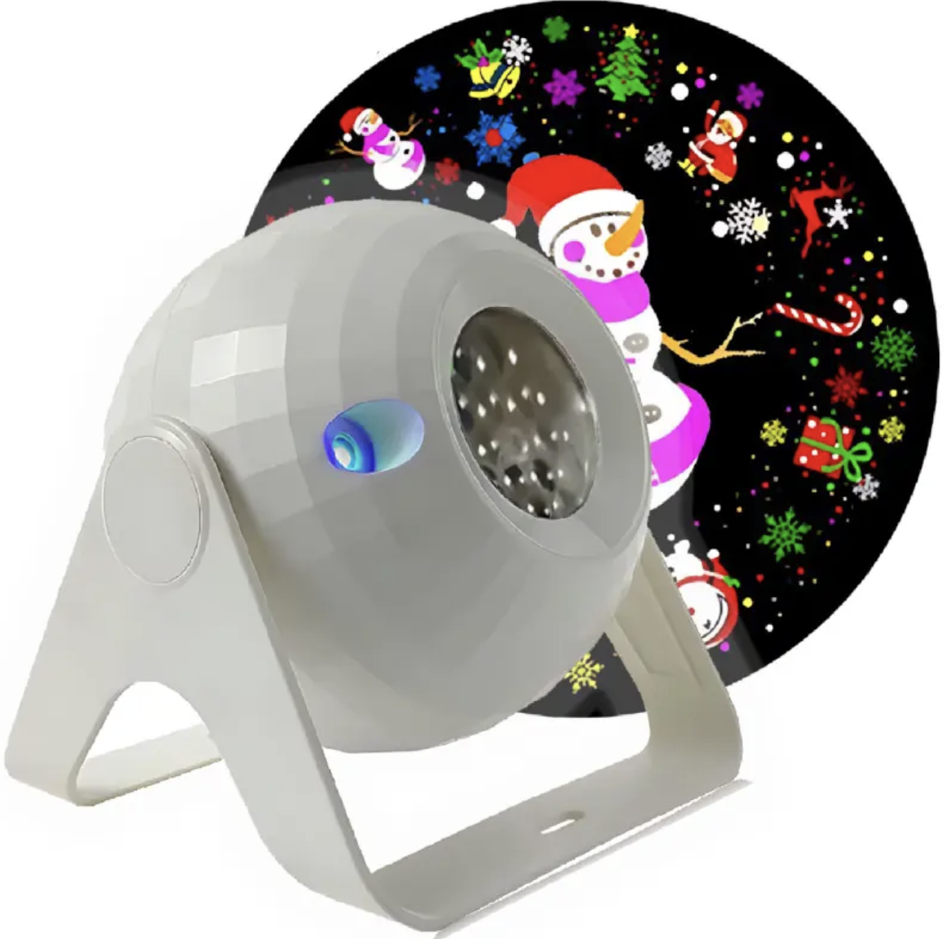 Лазерний проектор XKL-Q8 для декору інтер’єру та фасадів ∙ Проектор XKL-Q8 вологостійкий для дому та вулиці - мініатюра 2