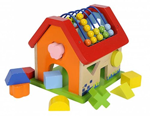 Розвивальний будиночок для дітей з фігурками ∙ Розвивальна іграшка Будиночок для дітей з фігурками - мініатюра 2